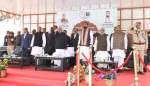 राजगीर में प्रशिक्षु पुलिस अवर निरीक्षकों की दीक्षांत परेड, मुख्यमंत्री नीतीश कुमार ने ली सलामी