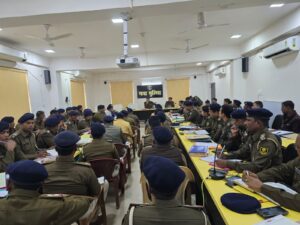गयाजी में मासिक अपराध गोष्ठी आयोजित, एसएसपी ने की थानों की कार्यप्रगति की समीक्षा
