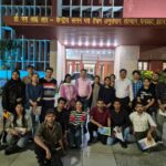 सीयूएसबी के पर्यावरण विज्ञान छात्रों का धनबाद में शैक्षणिक भ्रमण, खनन तकनीकों का लिया व्यावहारिक अनुभव