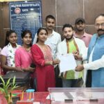 जगजीवन महाविद्यालय में छात्र समस्याओं को लेकर एबीवीपी ने प्राचार्य को सौंपा ज्ञापन