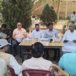 मानपुर के बुनियादगंज थाना परिसर में होली को लेकर शांति समिति की बैठक आयोजित