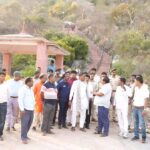 बराबर पहाड़ में इको-टूरिज्म परियोजना का मंत्री डॉ. प्रमोद कुमार ने किया निरीक्षण