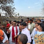 गयाजी के नैली–गोबडीहा में भीषण अगलगी, 300 बीघा गेहूं की फसल राख, सैकड़ों किसान बर्बाद