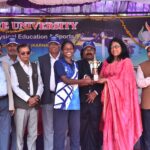 सीयूएसबी की प्रो. उषा तिवारी ने एआईयू साउथ जोन खो-खो टूर्नामेंट में निभाई अहम भूमिका