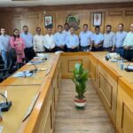 सीयूएसबी में डीबीटी-पीजी पाठ्यक्रम की एआईएचएसी बैठक संपन्न, शोध व सीट वृद्धि पर हुआ मंथन