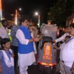 पितृपक्ष मेले में देवघाट और विष्णुपद की सफाई के लिए इलेक्ट्रिक लिटर पिकर मशीन शुरू
