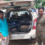 इनोवा कार से 369 लीटर से अधिक शराब बरामद, नालंदा का युवक गिरफ्तार