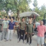 इमामगंज में खनन माफियाओं पर कार्रवाई, अवैध बालू लदा एकमात्र ट्रैक्टर बरामद